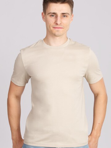 Life-Tree Shirt 'Organic Basic Desert Dust' in Beige