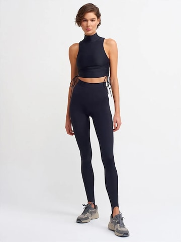 Dilvin Skinny Gamaschen in Blau