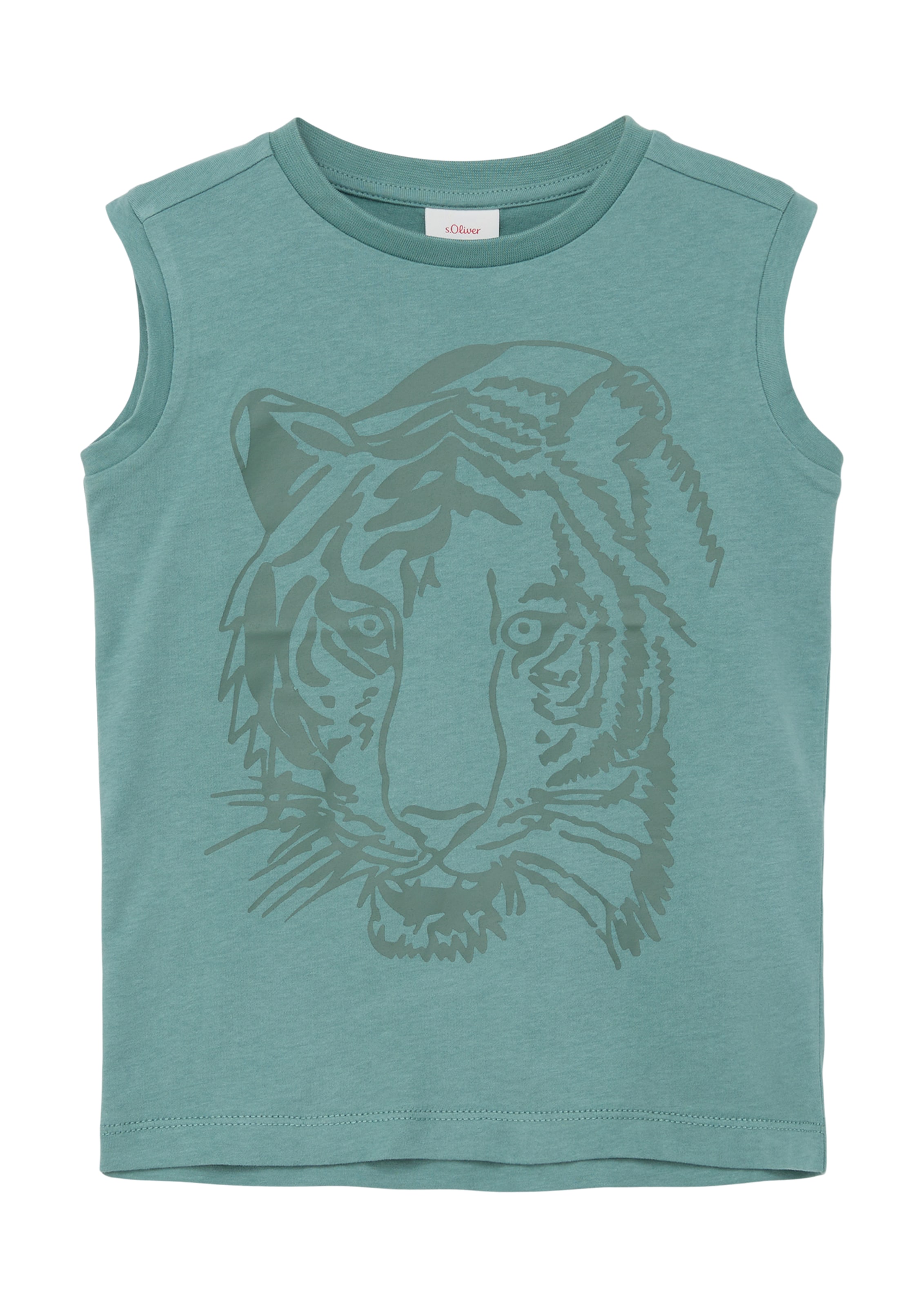 s.Oliver Shirt in Blauw: voorkant