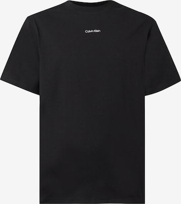 Calvin Klein JeansMajica 'EASY' - crna boja: prednji dio