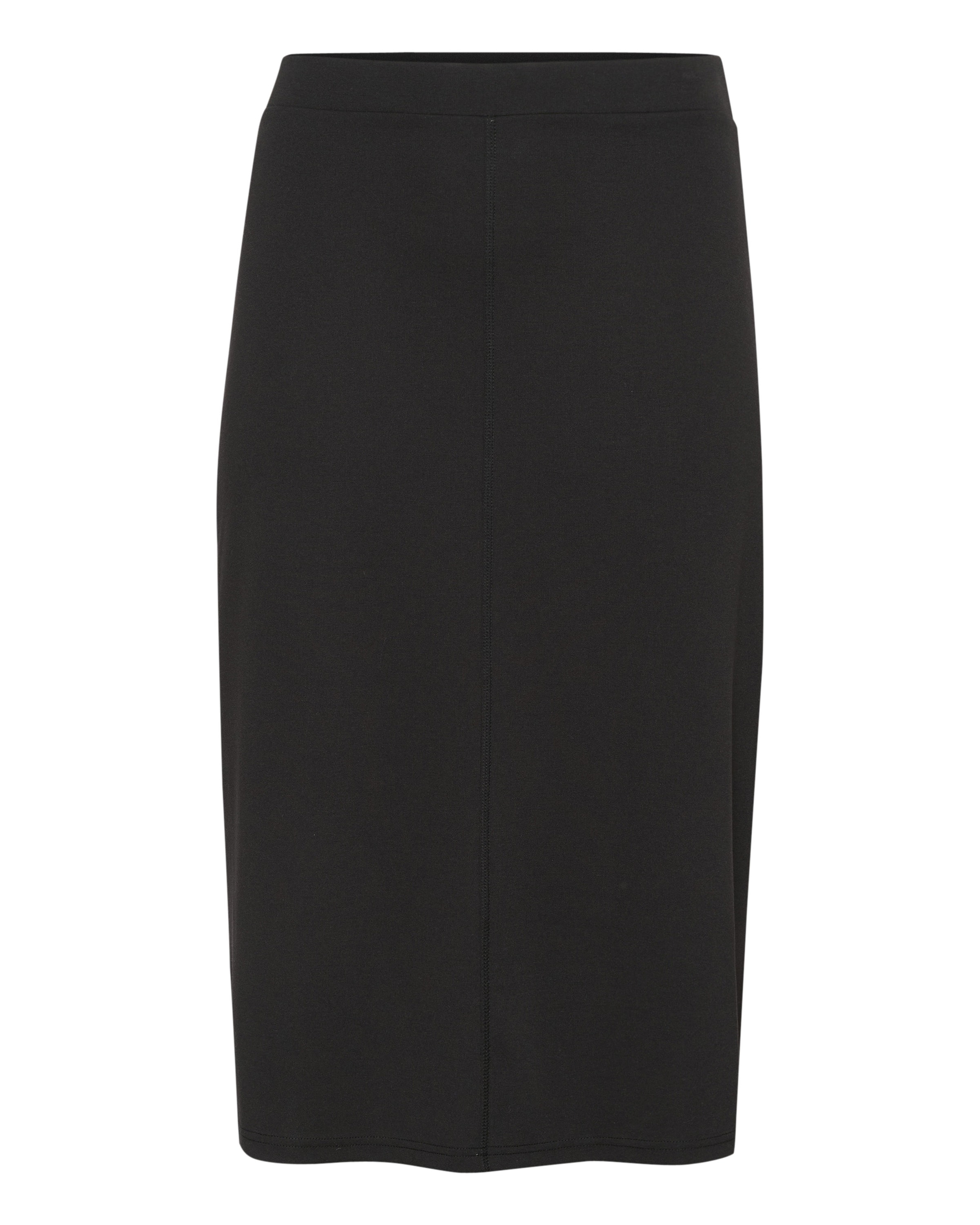 KAFFE CURVE Rok 'KC Jenna' in Zwart: voorkant