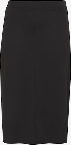 KAFFE CURVESuknja 'KC Jenna' - crna boja: prednji dio