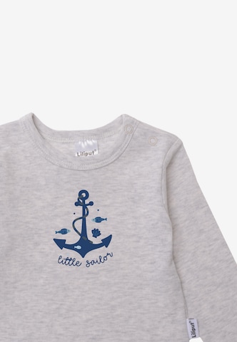 LILIPUT Langarmshirt 'Little Sailor' in Grau