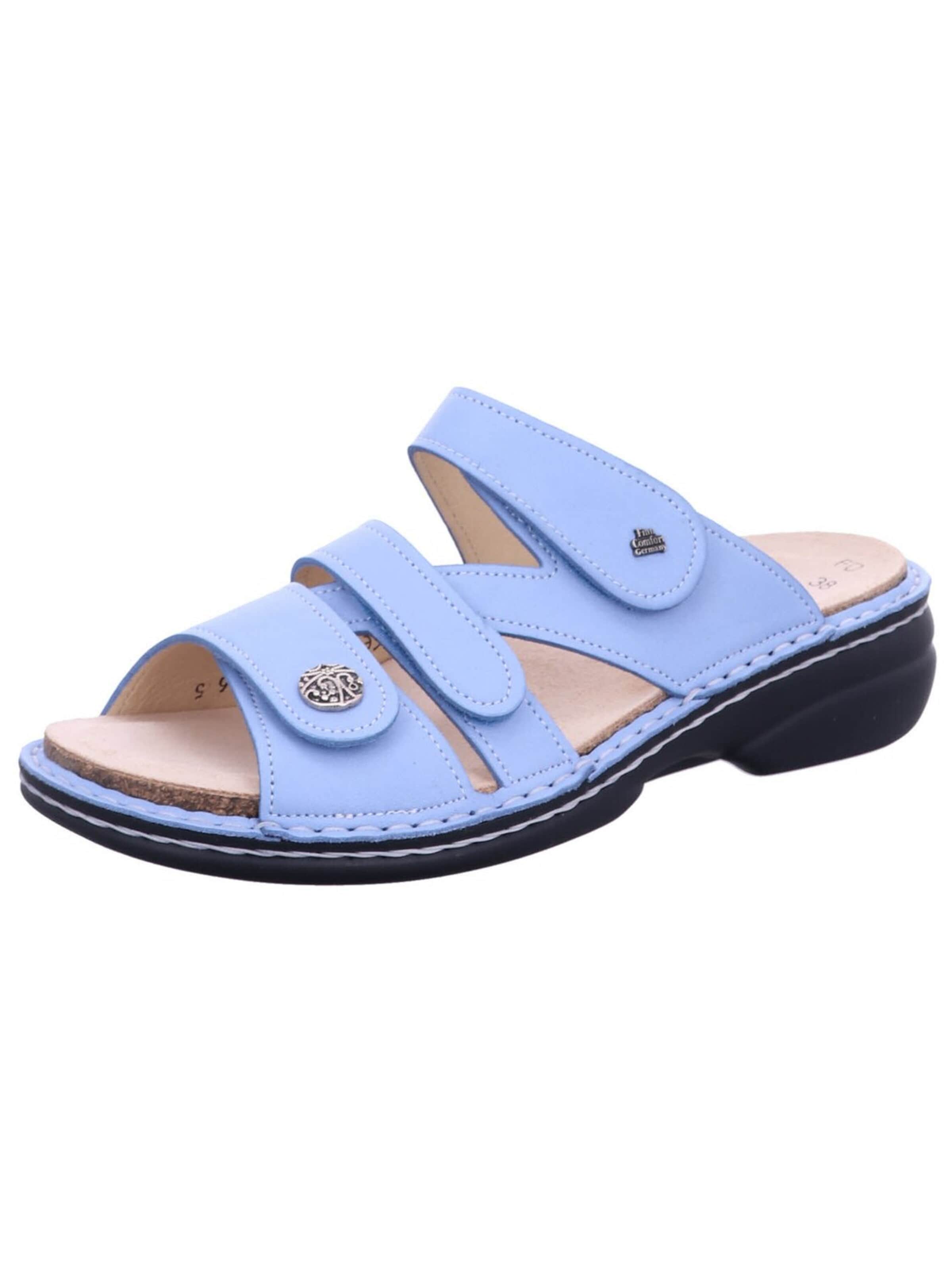 Finn Comfort Muiltjes '82568 604241' in Lila: voorkant