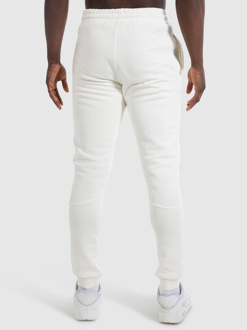 Smilodox Tapered Broek 'Aldin' in Wit