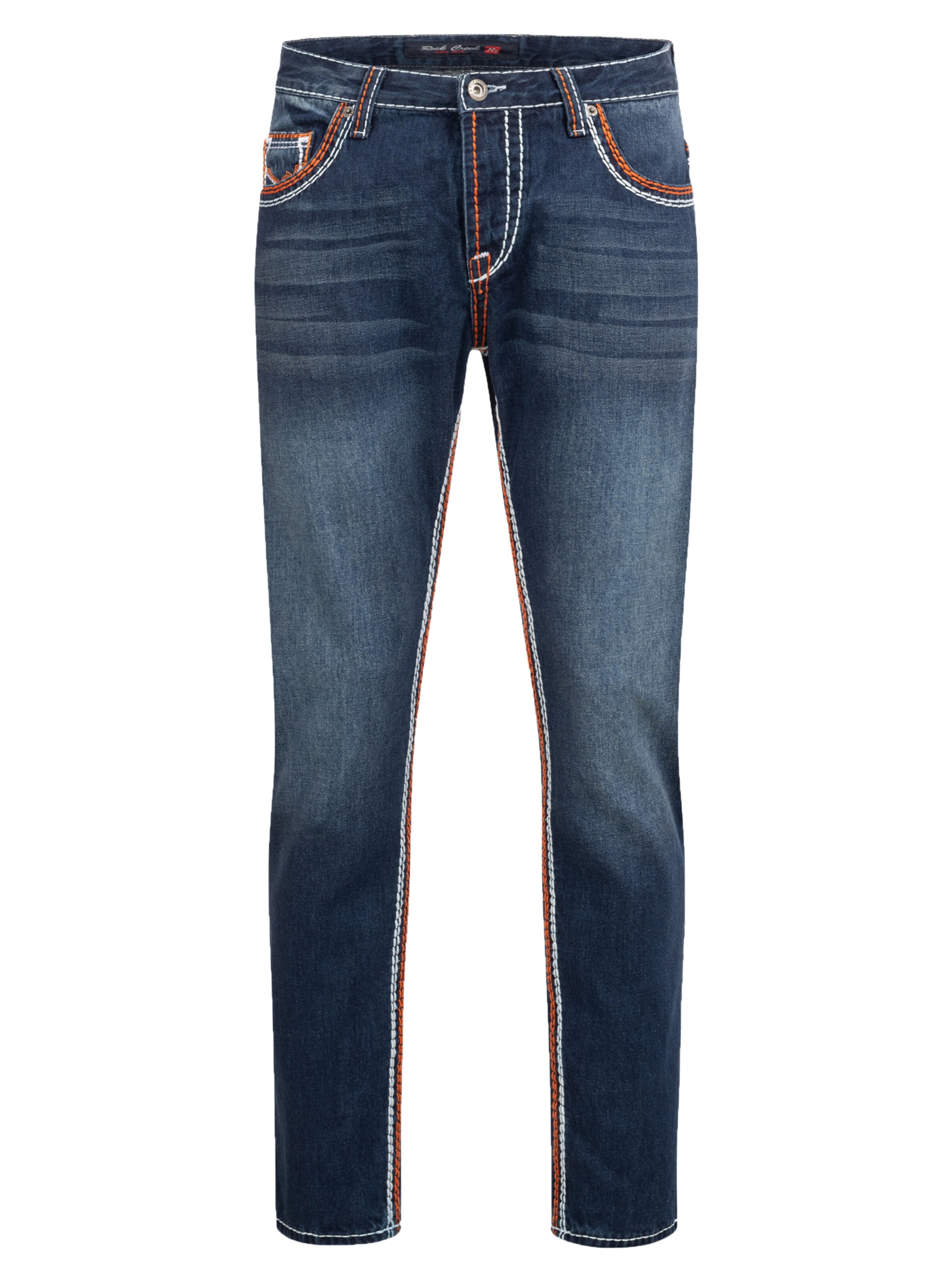 Rock Creek Regular Jeans in Blau: Vorderseite