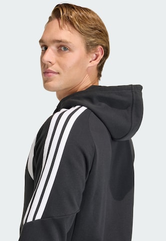 ADIDAS PERFORMANCE Athletic Zip-Up Hoodie 'Tiro26 League' in Black