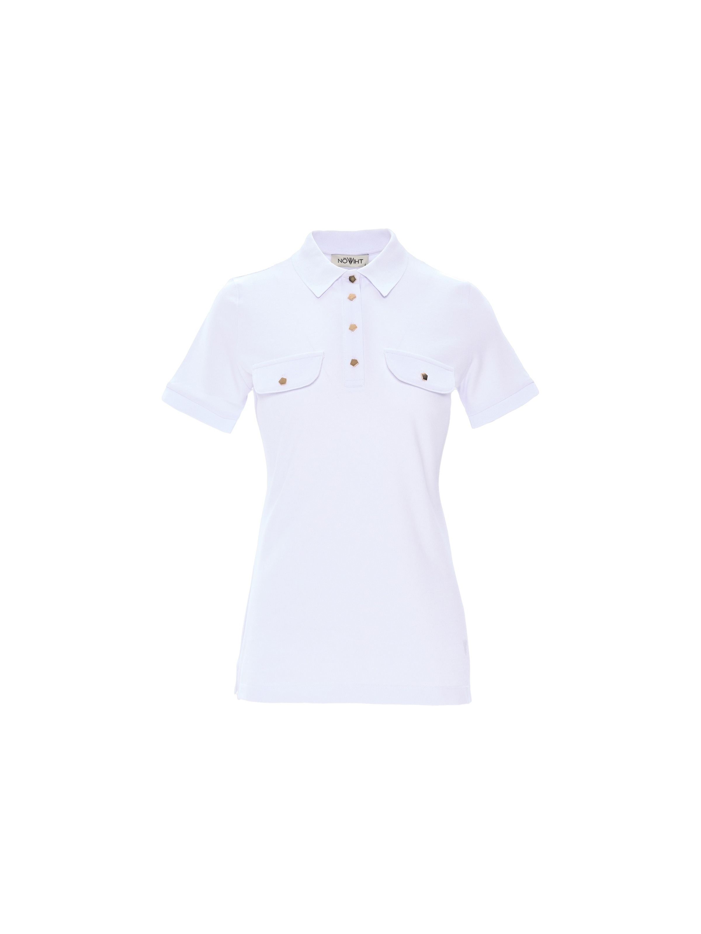 T-shirt 'Adrienne' NOWIHT en blanc : devant