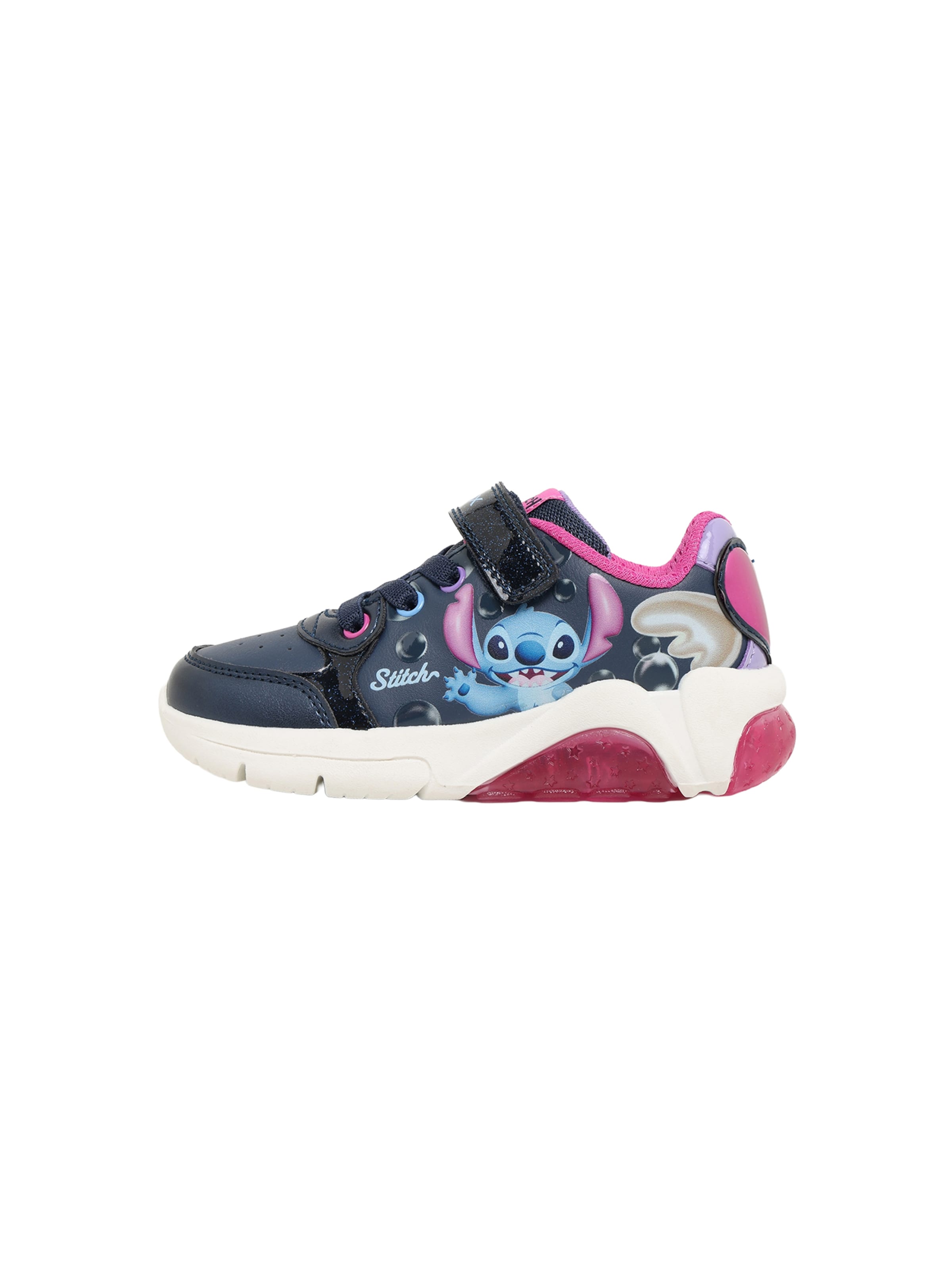GEOX Sneaker 'FADINLIGHT' i 24 i beige / marinblå / ljusblå / rosa, Produktvy
