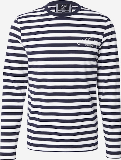 19V69 ITALIA Paita 'ORNELLO' värissä marine / valkoinen, Tuotenäkymä