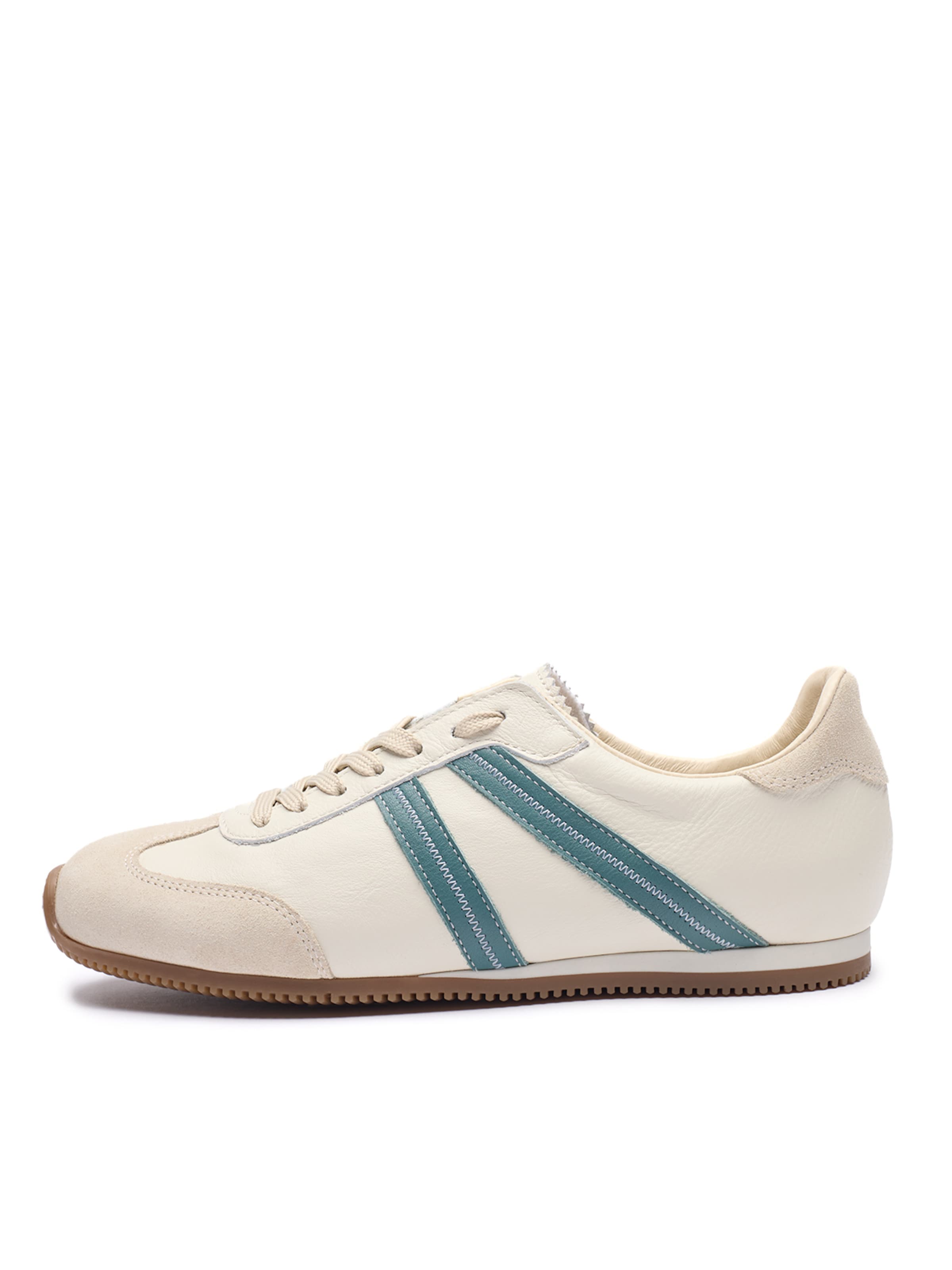 RYŁKO Sneaker in creme / kobaltblau, Produktansicht