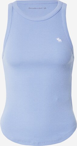 Abercrombie & Fitch Top in Blauw: voorkant