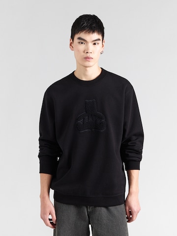 GAP Sweatshirt 'BRANNAN' in Black: front