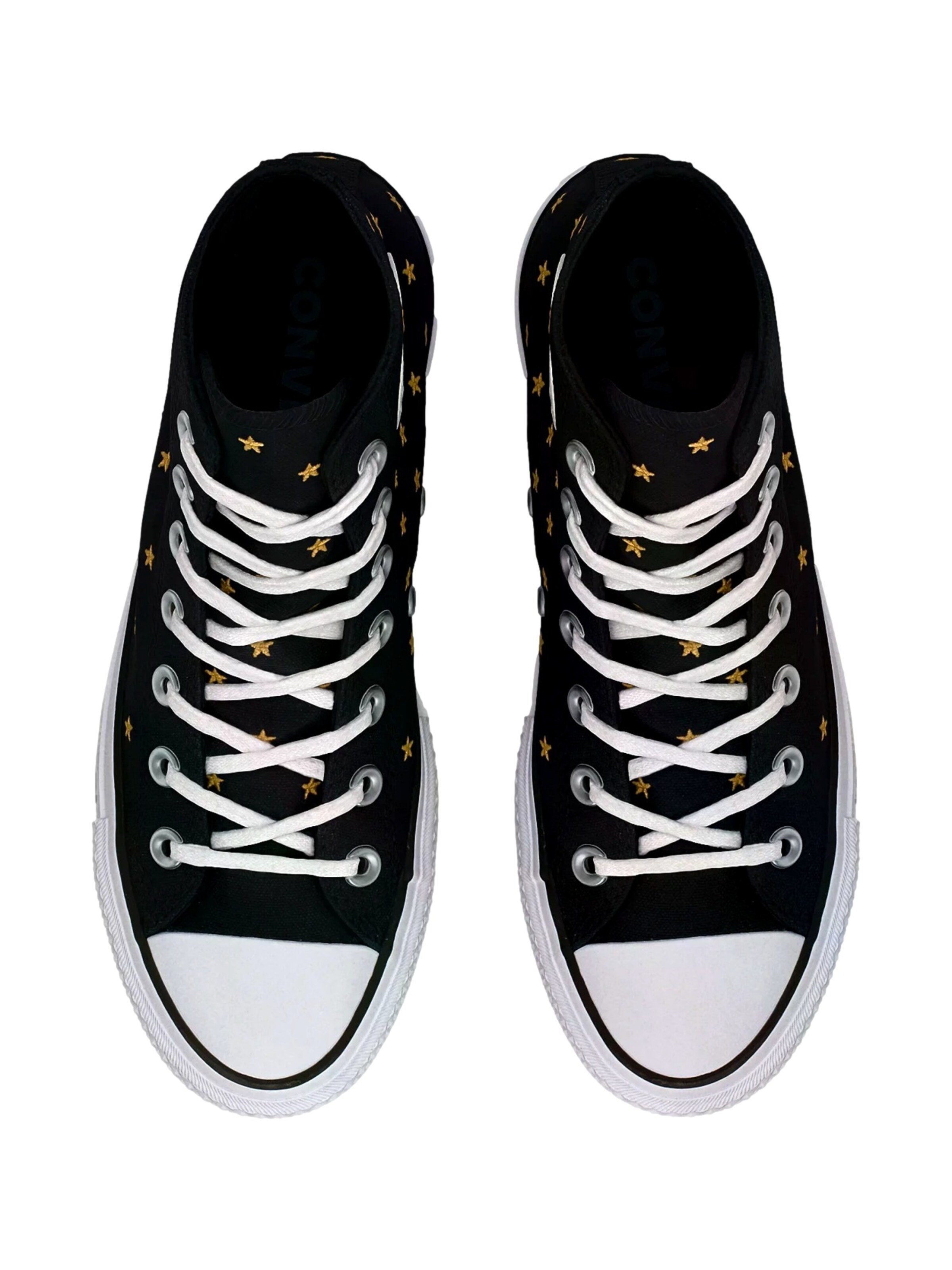 CONVERSE Magas szárú sportcipők 'Chuck Taylor All Star Lift' - fekete