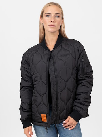 Bombers - Chaqueta de entretiempo 'ALTON WOMEN' en negro: frente