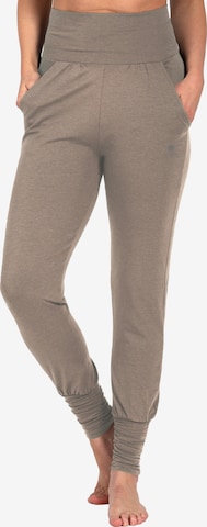 Magadi Regular Sporthose 'Paula' in Beige: Vorderseite