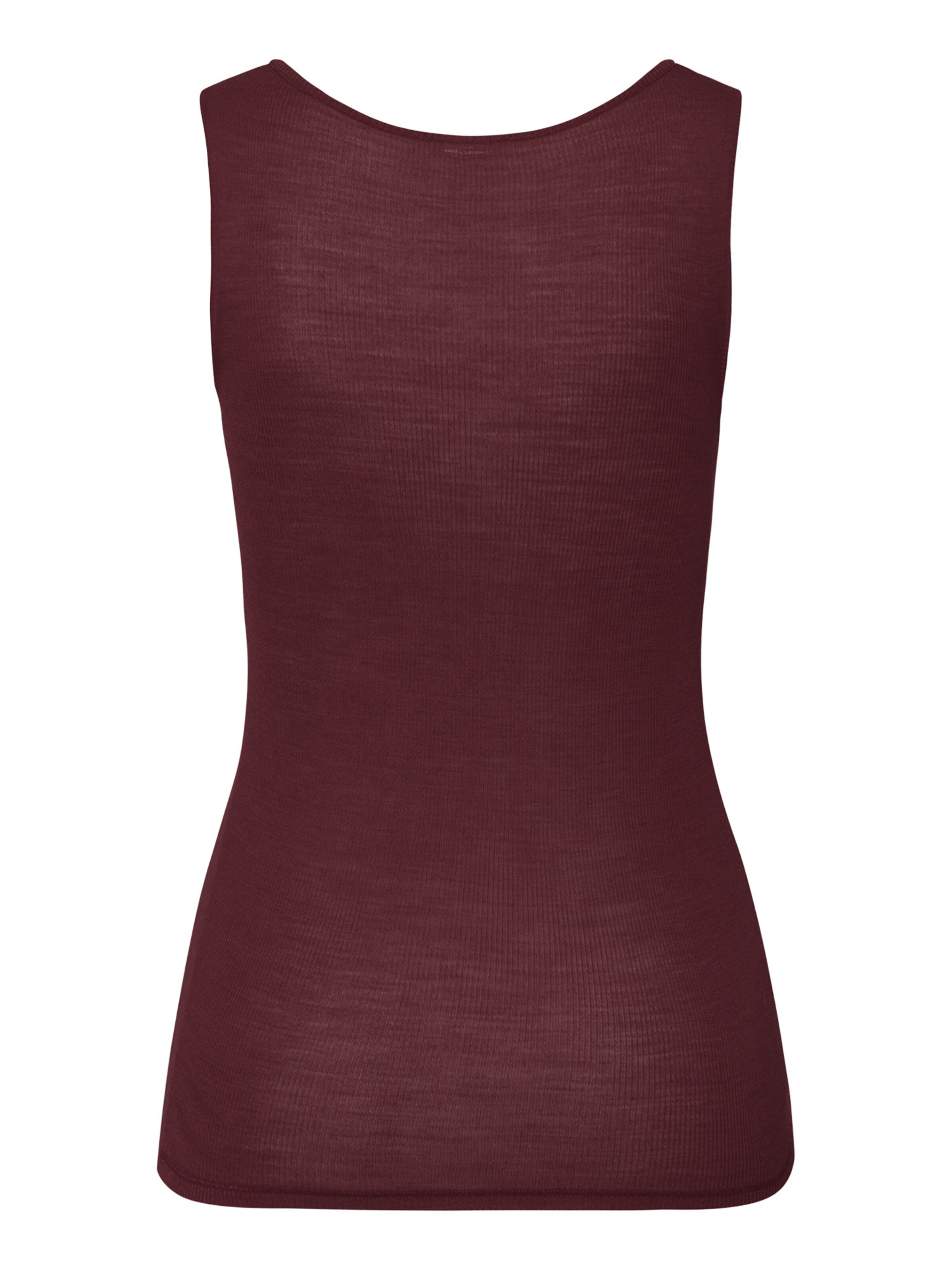 Haut ' Woolen Lace ' Hanro en marron