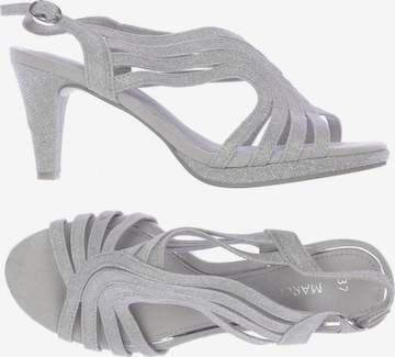 MARCO TOZZI Sandalen 37 in Grau: Vorderseite