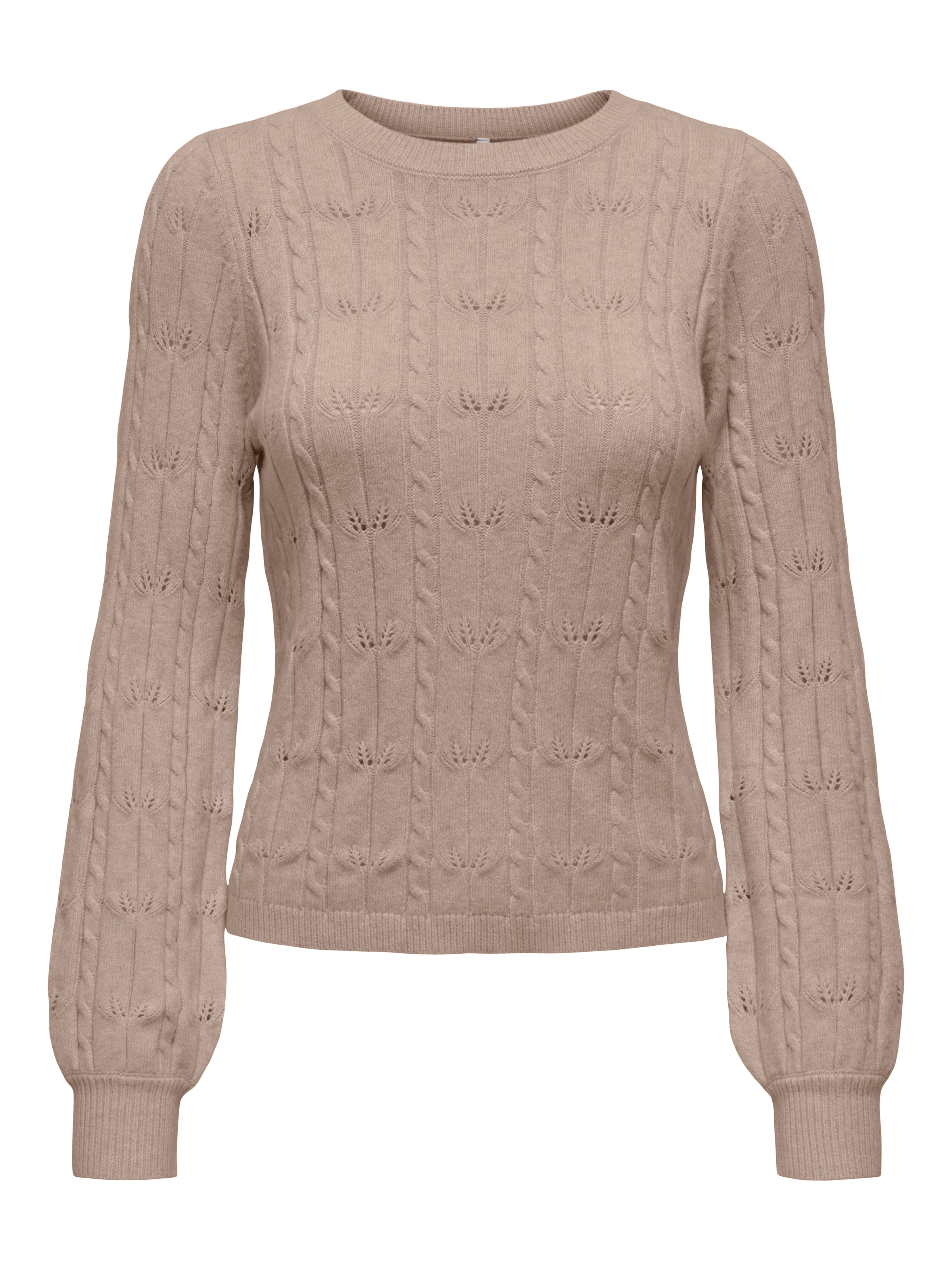 ONLY Pullover 'ONLKatia' in Beige: Vorderseite