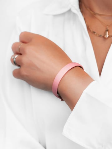 NiMa Atelier - Pulsera 'SETH' en rosa: frente