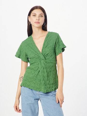 OBJECT Shirt 'CINDIE' in Green: front