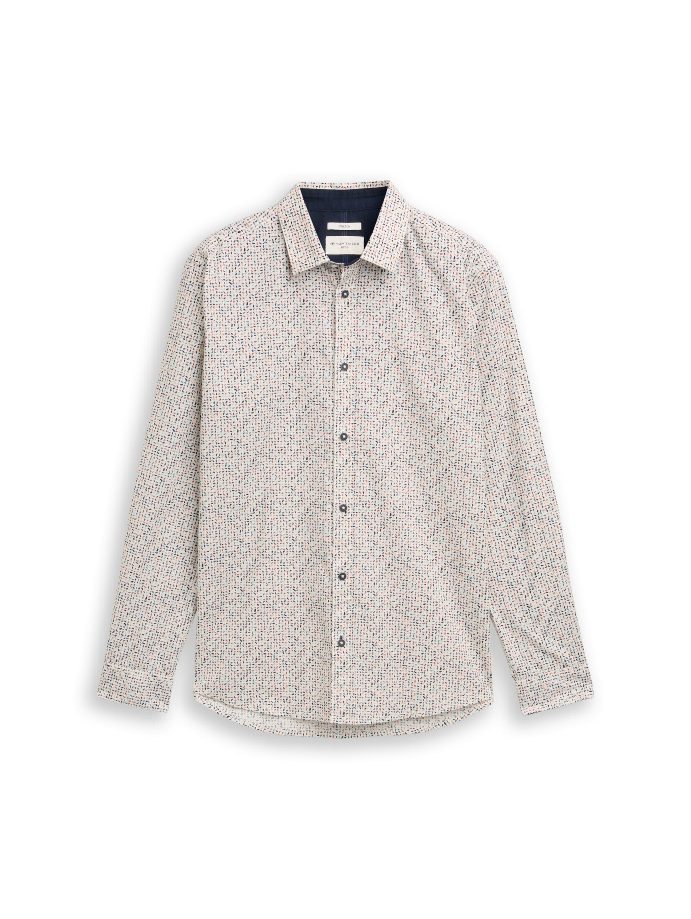 TOM TAILOR Hemd in Weiß: Vorderseite