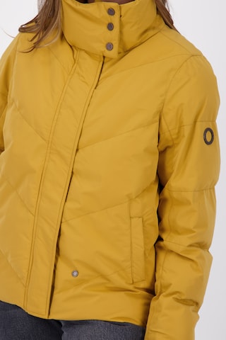 Alife and Kickin Winter jacket 'KatalinaAK' in Yellow