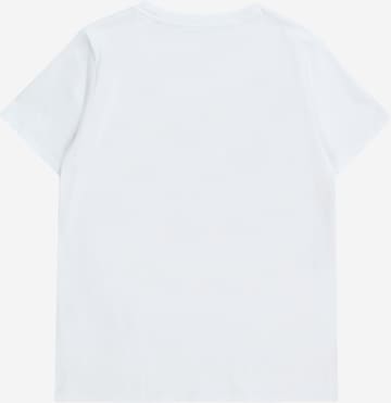 balta Abercrombie & Fitch Marškinėliai