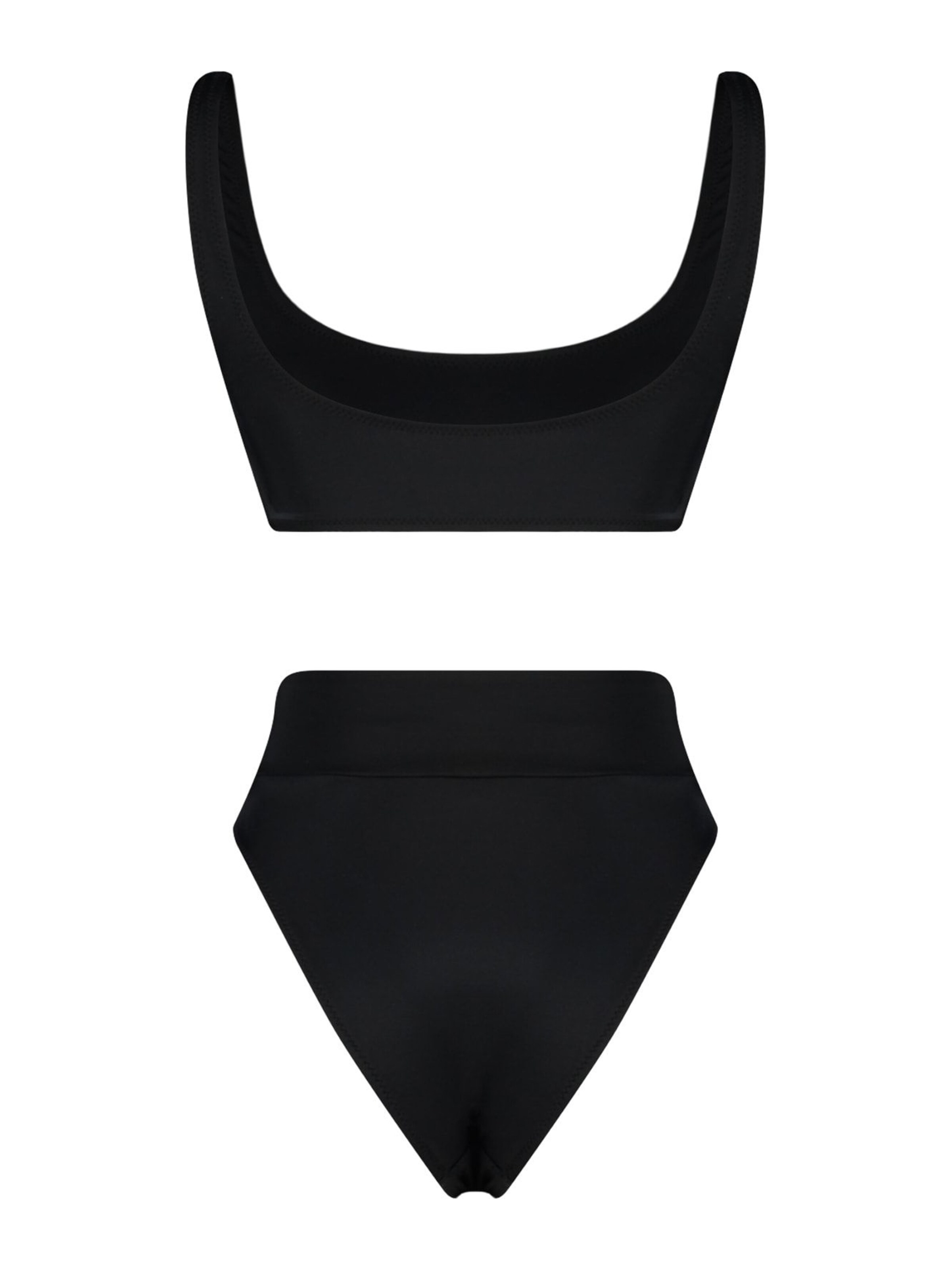 Trendyol Korzet Bikiny - Čierna