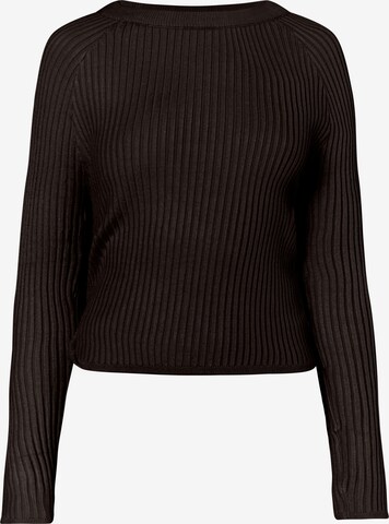 Pull-over 'Blonda' myMo at night en marron : devant