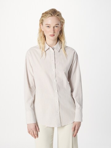 LA STRADA UNICA Blouse 'KAMMA' in White: front