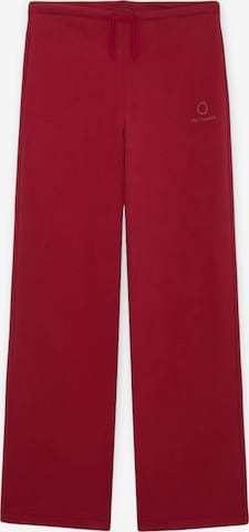 Regular Pantalon Trussardi en rouge : devant