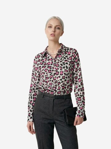 My fashion - Camisa em mistura de cores: frente