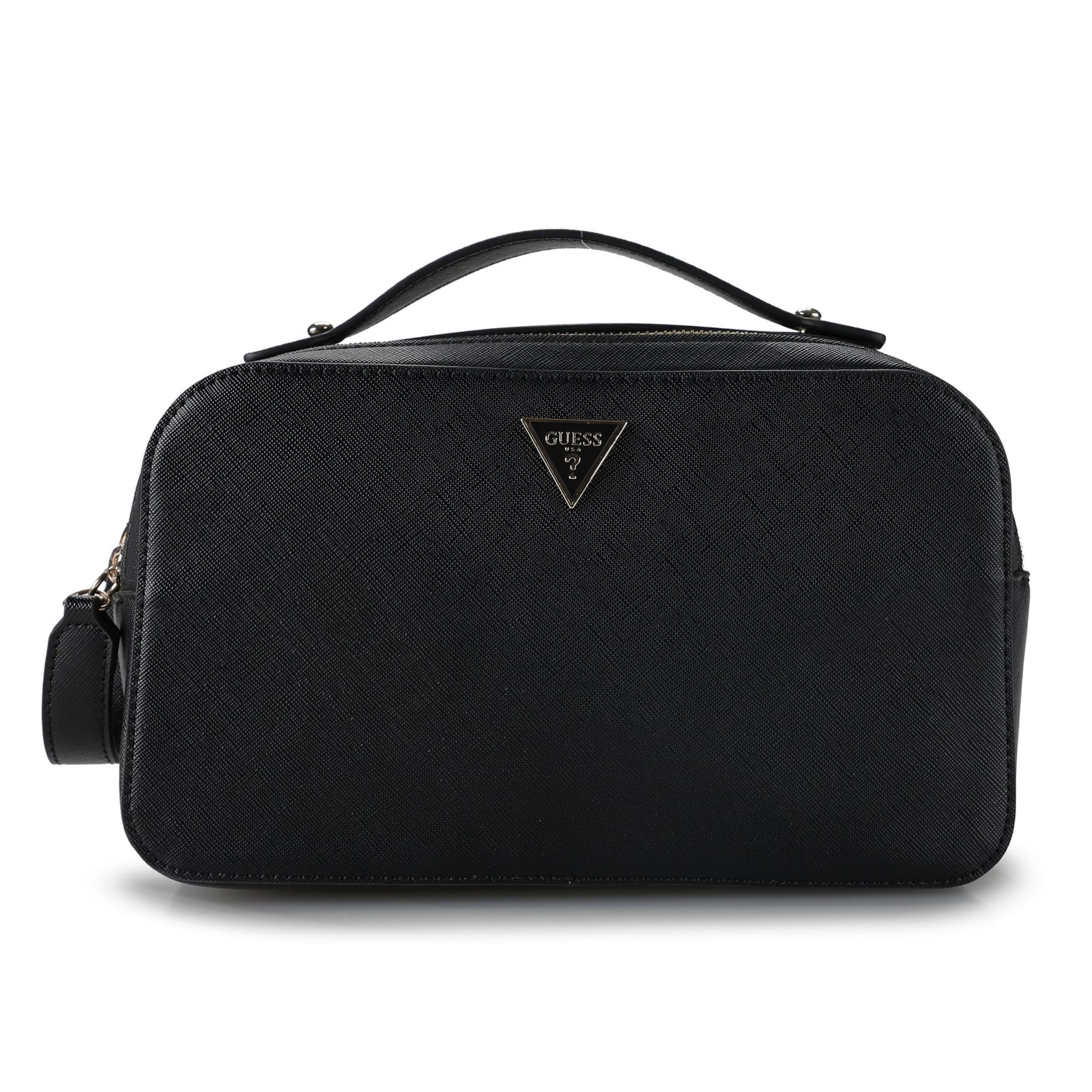 Trousses de toilette 'Double' GUESS en noir : devant