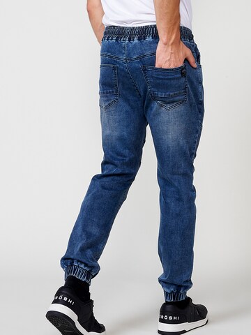 KOROSHI Tapered Jeans in Blue