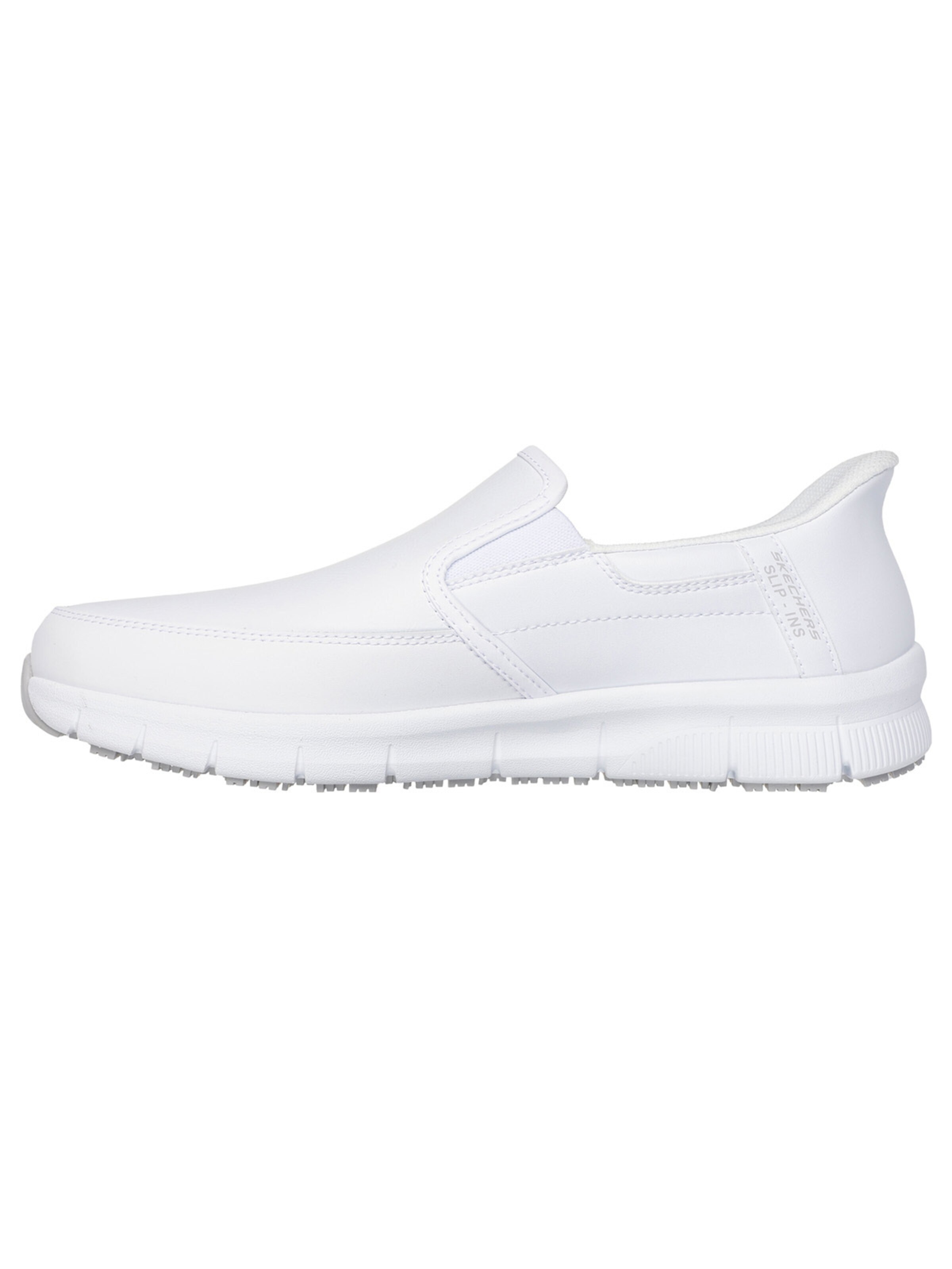 SKECHERS Halbschuh 'Freizeitschuhe Nampa Slip In' in Weiß