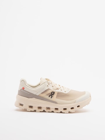 On Running - Zapatillas deportivas bajas en blanco: frente
