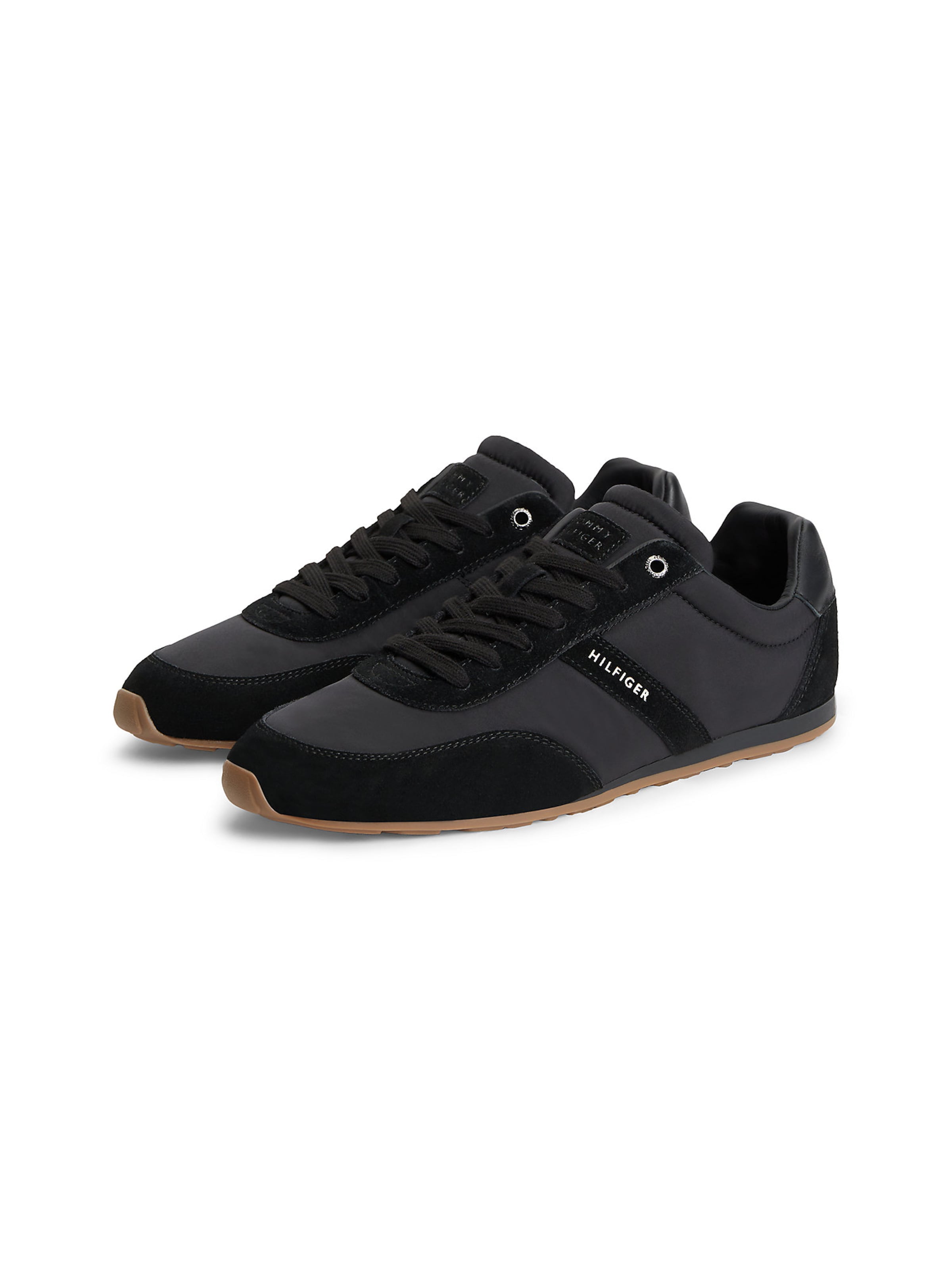TOMMY HILFIGER Sneakers laag 'Icon Summer Mix' in Zwart
