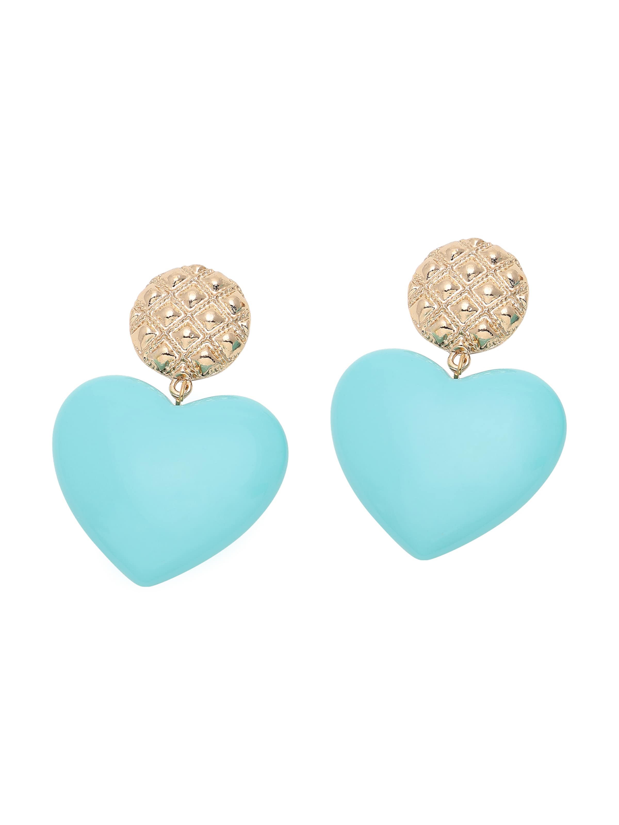 Boucles d'oreilles 'Vidhya' SOHI en bleu : devant