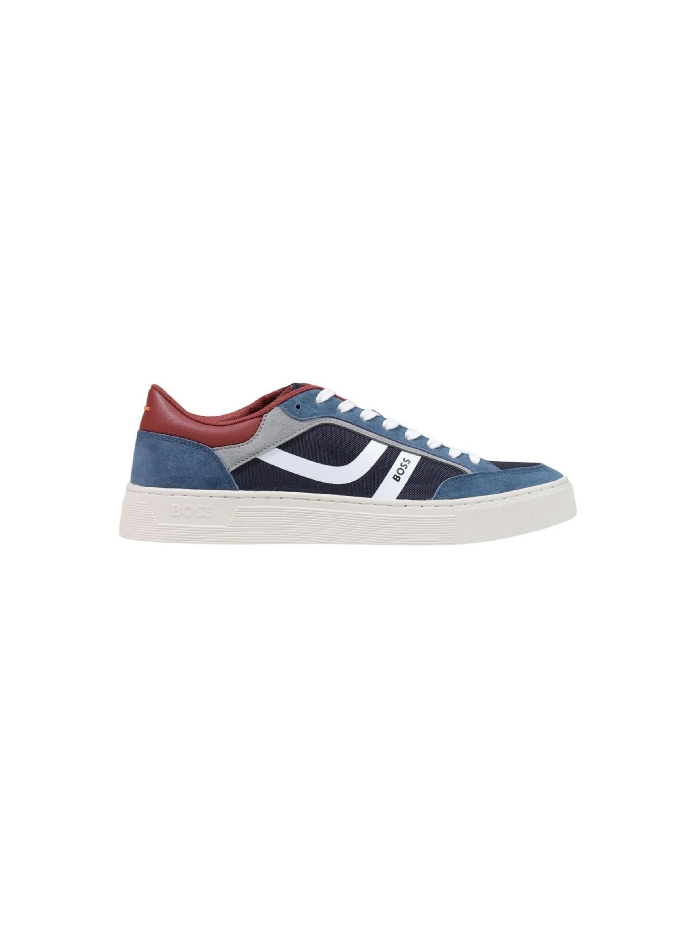 Baskets basses 'Rhys Tenn bnymi 50568467' BOSS en bleu
