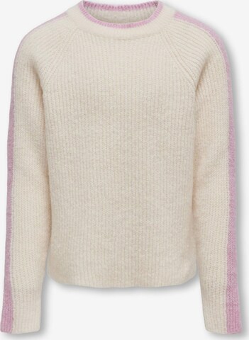 KIDS ONLY Sweater in White: front