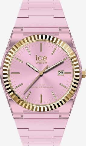 Montre à affichage analogique Ice-Watch en rose : devant