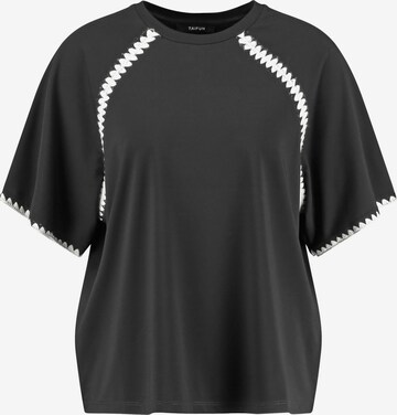 TAIFUN Shirt in Schwarz: predná strana