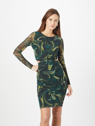 GUESS Φόρεμα 'LAINEY' σε πράσινο: μπροστά
