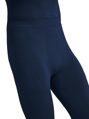 FALKE Skinny Workout Pants in Blue