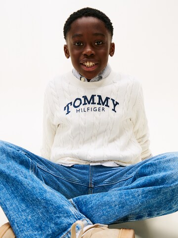 TOMMY HILFIGER Πουλόβερ σε λευκό