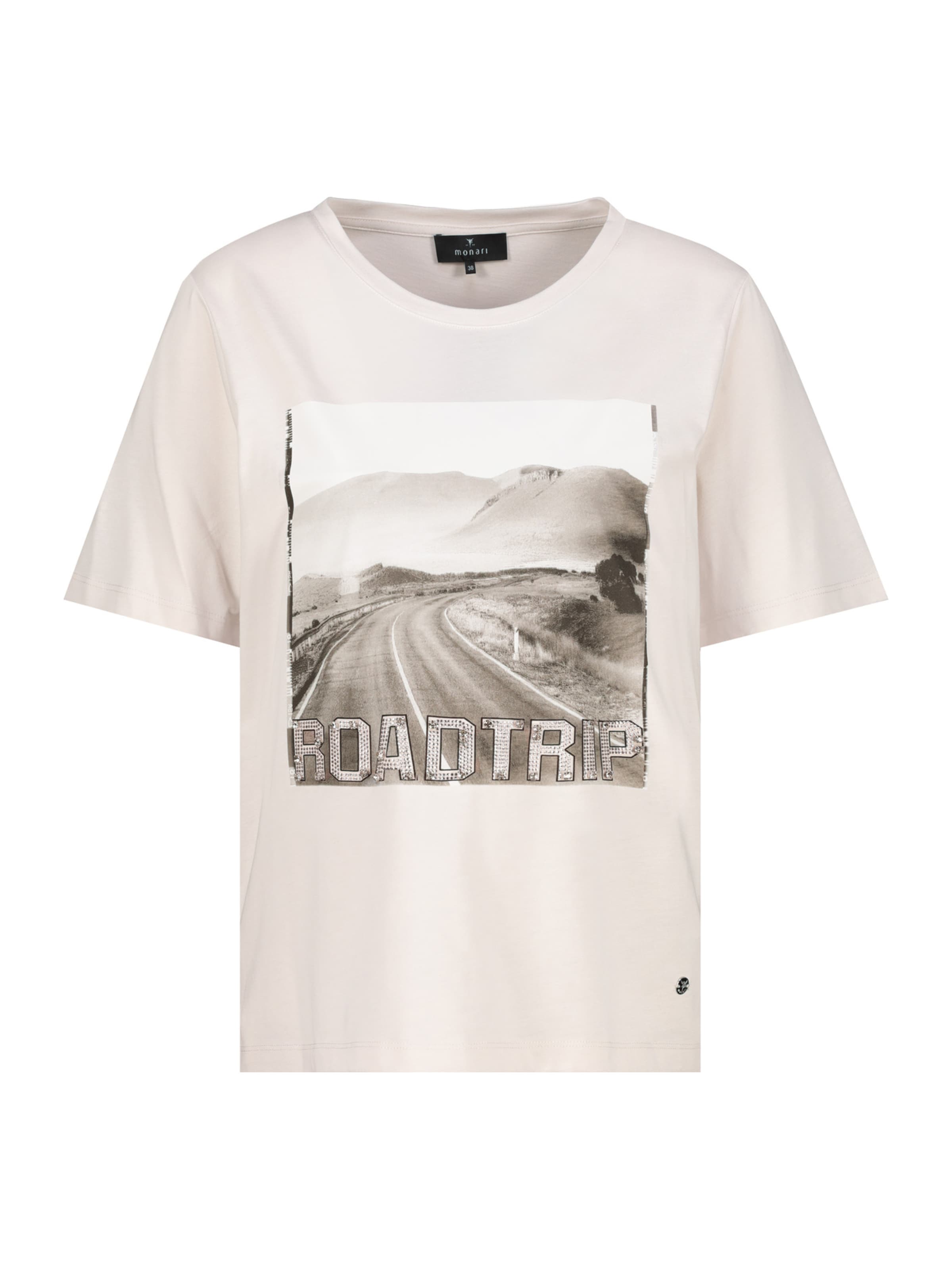 monari T-Krekls, krāsa - krēmkrāsas / kamieļkrāsas / nebalināts, Preces skats