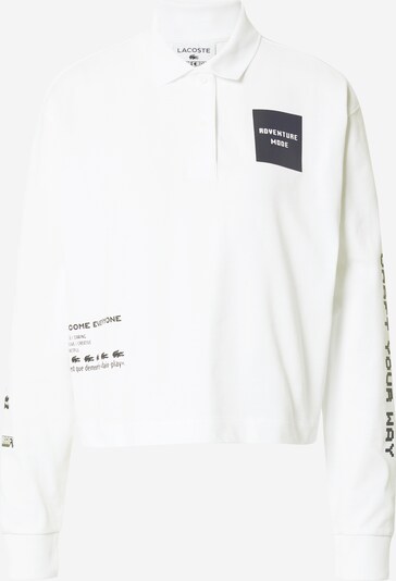LACOSTE Shirt in schwarz / weiß, Produktansicht