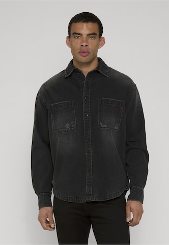Veste mi-saison REPLAY en noir : devant