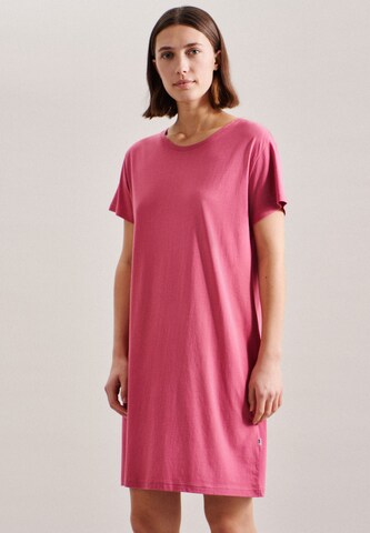 SEIDENSTICKER Nachthemd 'Schwarze Rose' in Roze: voorkant